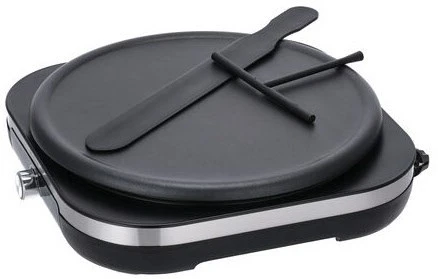 Crepes-Maker Severin CM 2199 Crepesmaker Edelstahl-gebürstet/schwarz 2 Crepes-Maker Severin CM 2199 Crepesmaker Edelstahl-gebürstet/schwarz – Bild 2