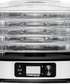 Dampfgarer & Reiskocher Rommelsbacher DA 350 Dörrautomat Edelstahl/schwarz