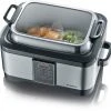Dampfgarer & Reiskocher Severin SV 2447 Sous-Vide Garer Edelstahl-gebürstet/schwarz
