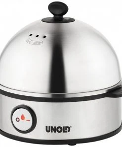 Unold 38626 Eierkocher Edel Edelstahl/schwarz