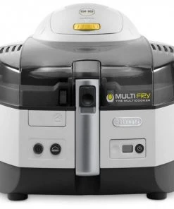 Fritteusen DeLonghi FH1363/1 Multifry Extra Heißluft-Fritteuse Weiß/antrazit