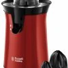 Entsafter & Zitruspressen Russell Hobbs Colours Plus+ Flame Zitruspresse Rot