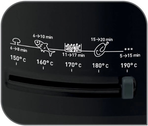 Fritteusen Tefal FF1608 Simply One Fritteuse Schwarz 4 Fritteusen Tefal FF1608 Simply One Fritteuse Schwarz – Bild 4