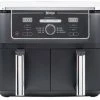 Fritteusen NINJA AF400EU Foodi Max Dual Zone Heißluft-Fritteuse Schwarz