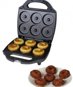 Waffelautomaten Kalorik TKG CKM 1002 NYC (Gugelhupf-Maker) Kuchenbäcker Schwarz