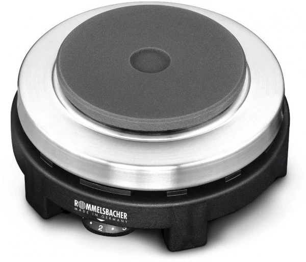 Geschirr- Und Kochplattenwärmer Rommelsbacher RK 505/K Espresso Geschenk-Set Kochplatte Edelstahl/schwarz 3 Geschirr- Und Kochplattenwärmer Rommelsbacher RK 505/K Espresso Geschenk-Set Kochplatte Edelstahl/schwarz – Bild 3