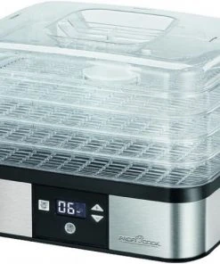 Dampfgarer & Reiskocher ProfiCook PC-DR 1116 Dörrautomat Edelstahl/schwarz