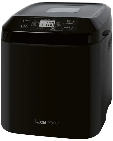 Brotbackautomaten Clatronic BBA 3774 Brotbackautomat Schwarz 1 Brotbackautomaten Clatronic BBA 3774 Brotbackautomat Schwarz