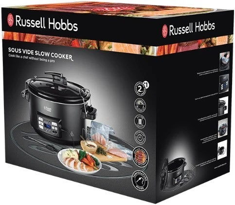 Dampfgarer & Reiskocher Russell Hobbs Sous Vide Schongarer 25630-56 Schwarz 3 Dampfgarer & Reiskocher Russell Hobbs Sous Vide Schongarer 25630-56 Schwarz – Bild 3
