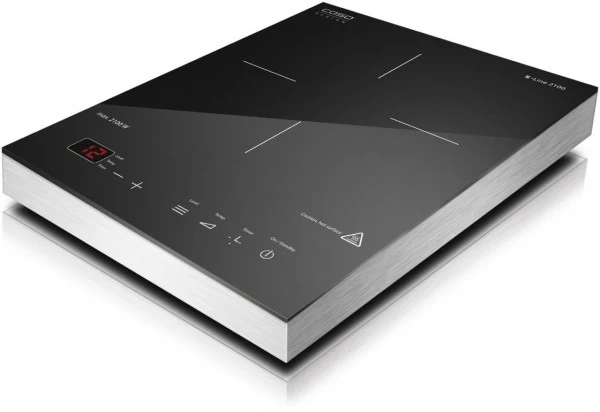 Geschirr- Und Kochplattenwärmer Caso S-Line 2100 Induktionskochplatte Edelstahl 1 Geschirr- Und Kochplattenwärmer Caso S-Line 2100 Induktionskochplatte Edelstahl
