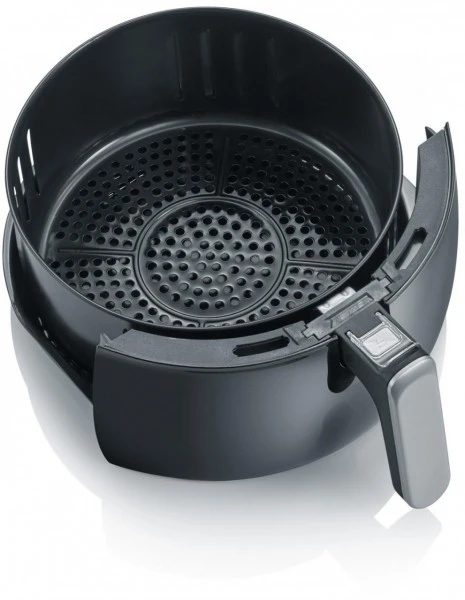 Fritteusen Severin FR 2445 Heißluft-Fritteuse XXL Schwarz/silber-metallic 4 Fritteusen Severin FR 2445 Heißluft-Fritteuse XXL Schwarz/silber-metallic – Bild 4