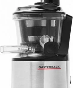 Entsafter & Zitruspressen Gastroback Slow Juicer Advanced Vital 40145 Entsafter Edelstahl/schwarz