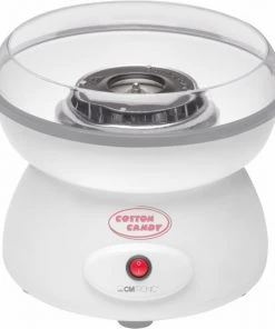 Popcorn, Schokolade & Co. Clatronic ZWM 3478 Zuckerwatte-Maker Weiß