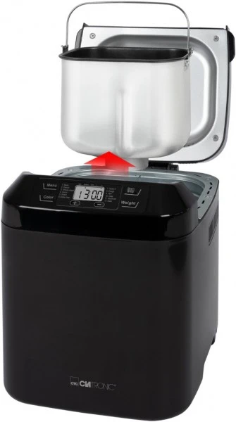 Brotbackautomaten Clatronic BBA 3774 Brotbackautomat Schwarz 5 Brotbackautomaten Clatronic BBA 3774 Brotbackautomat Schwarz – Bild 5