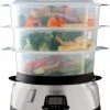 Dampfgarer & Reiskocher Russell Hobbs MaxiCook Digitaler Dampfgarer Schwarz
