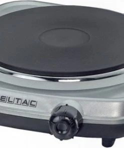 Geschirr- Und Kochplattenwärmer Eltac EK 18 Kochplatte Silber