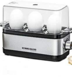 Rommelsbacher ER 300 Eierkocher Edelstahl/schwarz