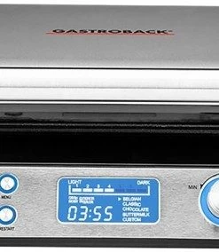 Waffelautomaten Gastroback Waffeleisen Advanced Control Waffelautomat Silber