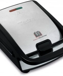 Waffelautomaten Tefal SW857D Waffelautomat Edelstahl/schwarz