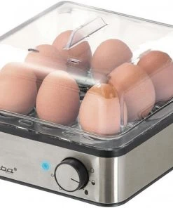 Steba EK 5 Eierkocher Edelstahl/schwarz