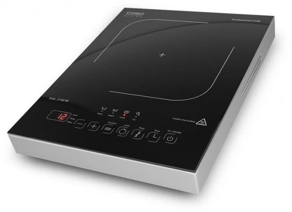 Geschirr- Und Kochplattenwärmer Caso ProGourmet 2100 Induktionskochplatte Silber/schwarz 1 Geschirr- Und Kochplattenwärmer Caso ProGourmet 2100 Induktionskochplatte Silber/schwarz