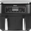 Fritteusen NINJA AF300EU Heißluft-Fritteuse Schwarz