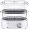 Dampfgarer & Reiskocher Braun FS5100WH Identity Collection Dampfgarer Weiß