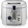 Fritteusen DeLonghi F 28313.W1 Roto Fry Fritteuse Weiß