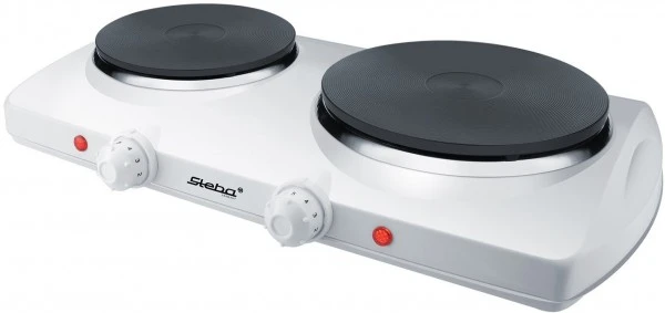 Geschirr- Und Kochplattenwärmer Steba KF 150 Doppelkochplatte Weiß/schwarz 1 Geschirr- Und Kochplattenwärmer Steba KF 150 Doppelkochplatte Weiß/schwarz