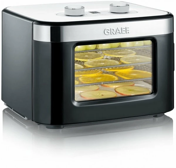 Dampfgarer & Reiskocher Graef DA 2042 Dörrautomat Schwarz 1 Dampfgarer & Reiskocher Graef DA 2042 Dörrautomat Schwarz