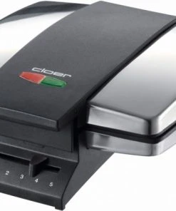 Waffelautomaten Cloer 1431 Waffelautomat Edelstahl /schwarz