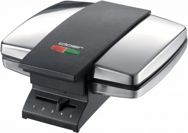 Waffelautomaten Cloer 1431 Waffelautomat Edelstahl /schwarz 1 Waffelautomaten Cloer 1431 Waffelautomat Edelstahl /schwarz
