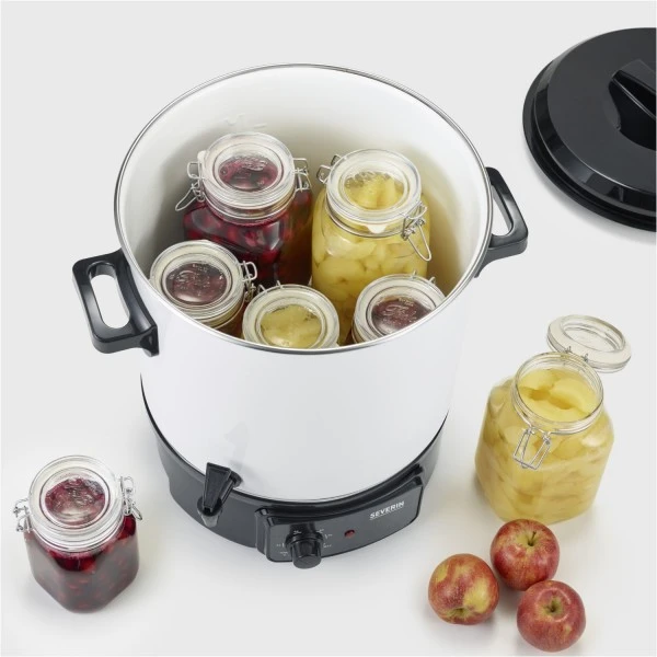 Einkochautomaten Severin EA 3654 Glühwein- Und Einkochautomat Weiß/schwarz 5 Einkochautomaten Severin EA 3654 Glühwein- Und Einkochautomat Weiß/schwarz – Bild 5