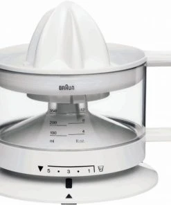 Entsafter & Zitruspressen Braun CJ 3000 Tribute Collection Zitruspresse Weiß