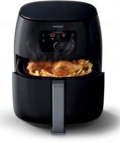 Fritteusen Philips HD9651/90 Airfryer XXL Heißluft-Fritteuse Schwarz