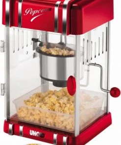 Popcorn, Schokolade & Co. Unold 48535 Popcornmaker Rot Metallic/chrom