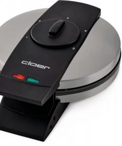 Waffelautomaten Cloer 1639 SR Waffelautomat Edelstahl Schwarz