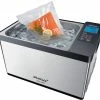 Dampfgarer & Reiskocher Steba SV 200 Pro Sous-Vide Garer Edelstahl/schwarz