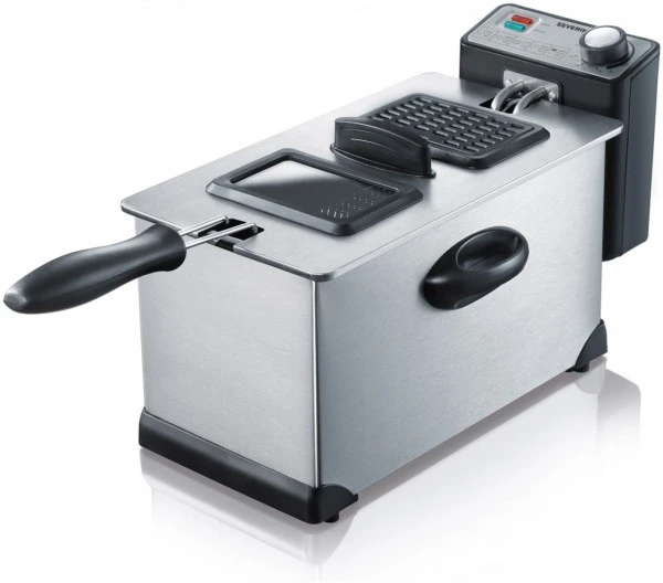 Fritteusen Severin FR 2431 Fritteuse Edelstahl 1 Fritteusen Severin FR 2431 Fritteuse Edelstahl