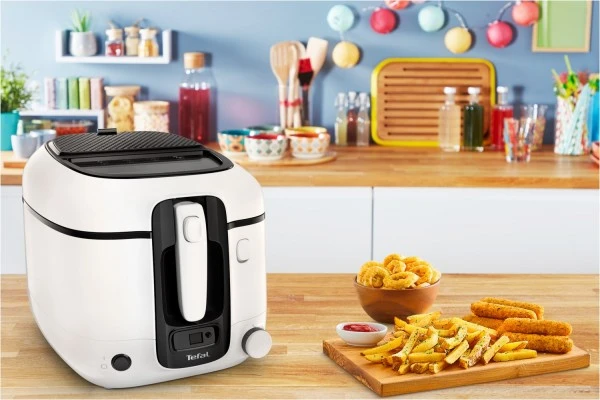 Fritteusen Tefal FR3140 Super Uno Mit Timer Fritteuse Weiß/schwarz 3 Fritteusen Tefal FR3140 Super Uno Mit Timer Fritteuse Weiß/schwarz – Bild 3