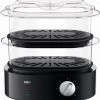 Dampfgarer & Reiskocher Braun FS5100BK Identity Collection Dampfgarer Schwarz