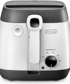 Fritteusen DeLonghi FS 6055 Fritteuse Weiß/anthrazit