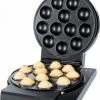 Waffelautomaten Steba CM 3 - 3in1 Donut/Muffin/Cake Pop Maker Edelstahl/schwarz