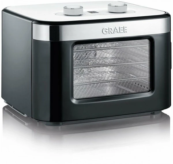 Dampfgarer & Reiskocher Graef DA 2042 Dörrautomat Schwarz 2 Dampfgarer & Reiskocher Graef DA 2042 Dörrautomat Schwarz – Bild 2