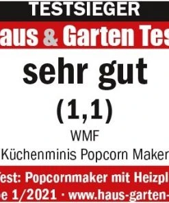 Popcorn, Schokolade & Co. WMF KÜCHENminis Popcorn Maker Silber/schwarz -Küchenkleingeräte Verkäufe c84a102a 7022 4d30 95b9 d136c5207e3f 600x600