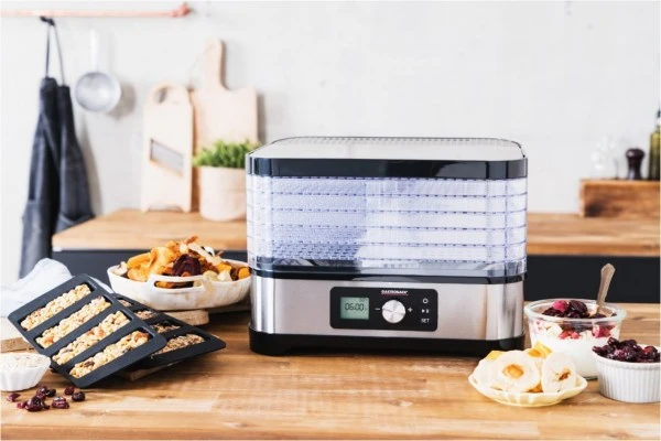 Dampfgarer & Reiskocher Gastroback Design Dörrautomat Natural Plus Edelstahl/schwarz 4 Dampfgarer & Reiskocher Gastroback Design Dörrautomat Natural Plus Edelstahl/schwarz – Bild 4