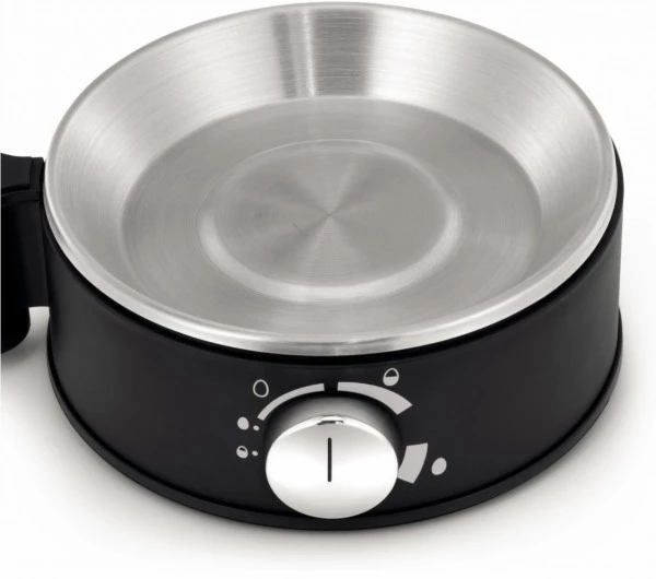 WMF STELIO Eierkocher Cromargan Matt/schwarz 2 WMF STELIO Eierkocher Cromargan Matt/schwarz – Bild 2