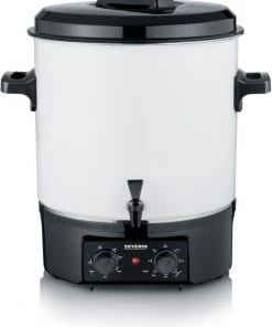 Einkochautomaten Severin EA 3655 Glühwein- Und Einkochautomat Weiß/schwarz