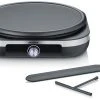 Crepes-Maker Severin CM 2199 Crepesmaker Edelstahl-gebürstet/schwarz