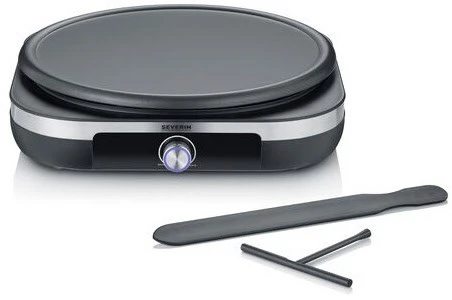 Crepes-Maker Severin CM 2199 Crepesmaker Edelstahl-gebürstet/schwarz 1 Crepes-Maker Severin CM 2199 Crepesmaker Edelstahl-gebürstet/schwarz